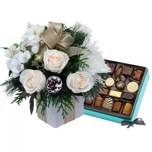 Bouquet Neige et Chocolats