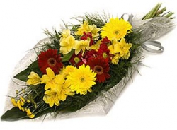 Livraison fleurs de « Fleurs deuil
Bouquet Gerbe »