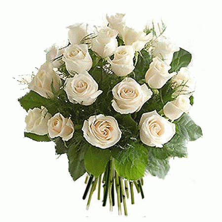 Livraison Fleurs Bouquet De Roses Blanches Floraclic